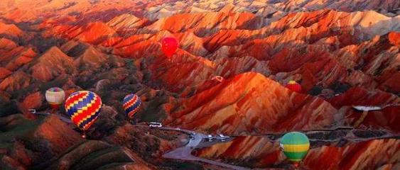 張掖彩色丘陵地貌引爆今夏“暑期檔”旅游開發(fā)